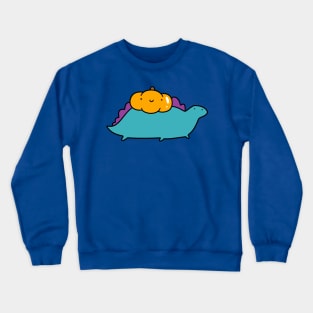 Pumpkin Stegosaurus Crewneck Sweatshirt